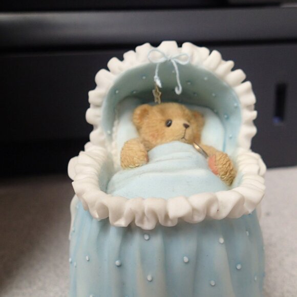Cherished Teddies It's A Boy Figurine - Picture 1 of 7